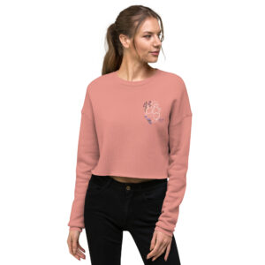 Phoebe's Heart Crop Sweatshirt