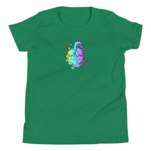 Rainbow Heart Youth Tee