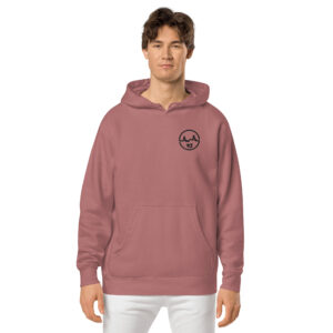 PJ Logo pigment-dyed hoodie